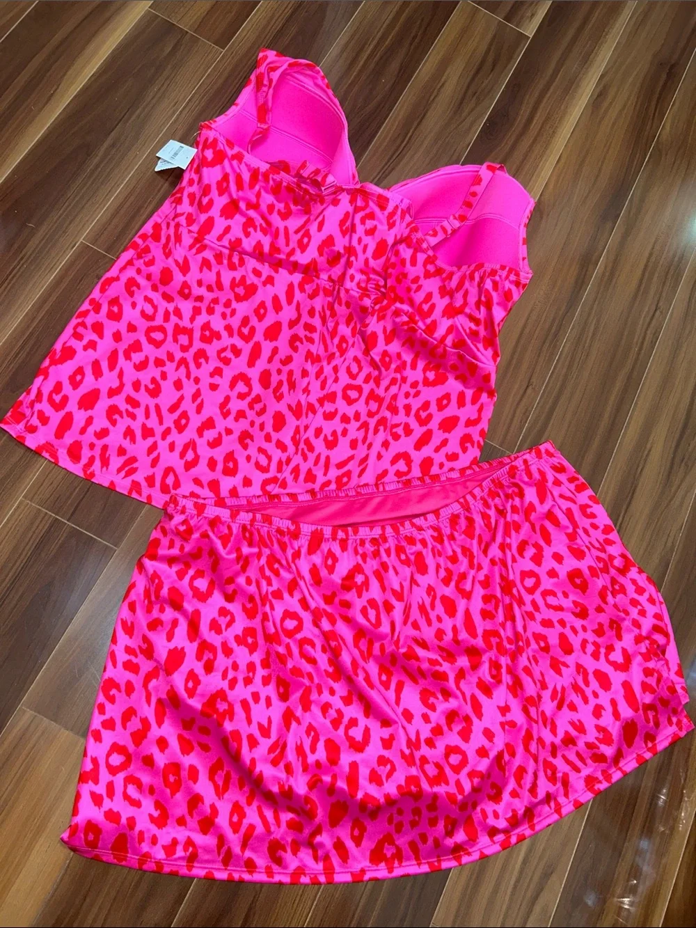 46DDD / Size 26 Cacique Swim nwt tankini swimsuit